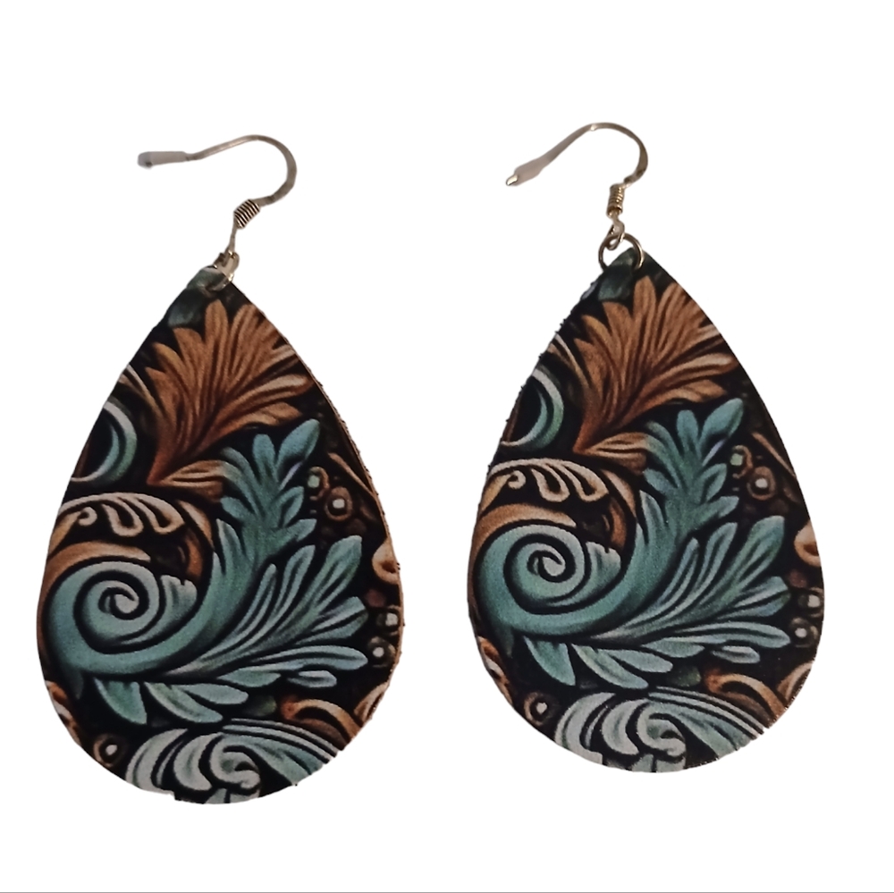 Bohemian Western Vintage Style Dangle Droplet Earrings